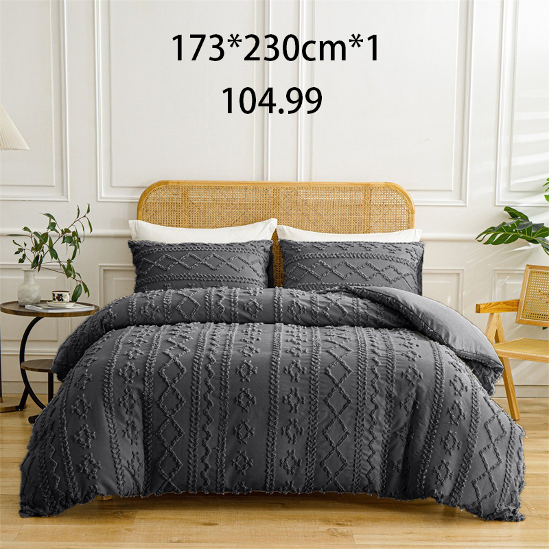 🌞Frühlingserwachen: 50% Rabatt!🛏️ Gemütliches 3-teiliges Bettwäscheset | Boho-Jacquard-Muster | Extrawеich & maschinenwaschbar | Raffinierter Schlafzimmer-Stil