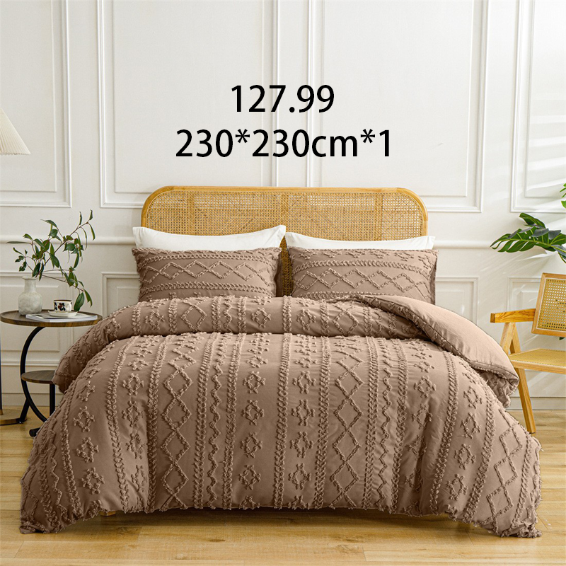🌞Frühlingserwachen: 50% Rabatt!🛏️ Gemütliches 3-teiliges Bettwäscheset | Boho-Jacquard-Muster | Extrawеich & maschinenwaschbar | Raffinierter Schlafzimmer-Stil