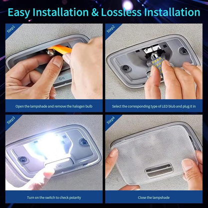 🌞Frühlingserwachen: 50% Rabatt!💡42-teiliges Superhelles LED Auto-Innenraumbeleuchtungs-Set – Plug & Play Upgrade für dein Auto ✨
