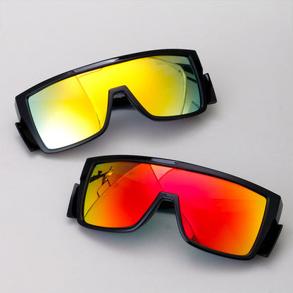 🌞Frühlingserwachen: 50% Rabatt!🚴‍♂️ Verspiegelte Fahrradbrille – UV400-Schutz & abnehmbare Seitenteile für maximalen Augenschutz