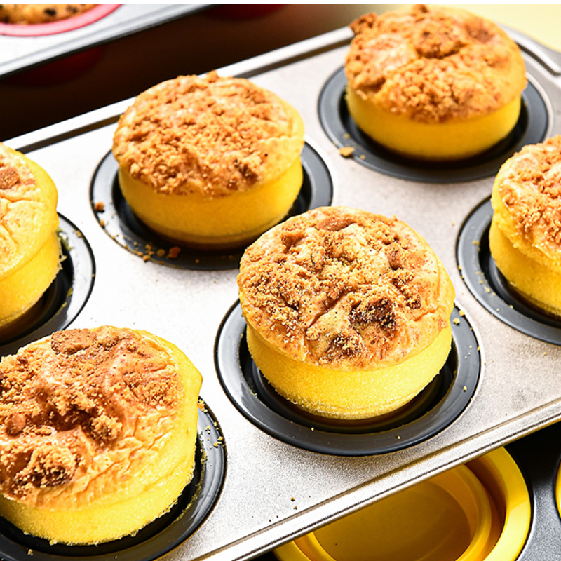 🌞Frühlingserwachen: 50% Rabatt!🧁 Zusammenklappbare Silikon-Muffinform – Antihaft & platzsparend für perfekte Backergebnisse