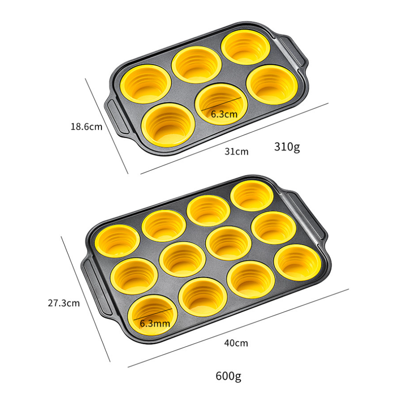 🌞Frühlingserwachen: 50% Rabatt!🧁 Zusammenklappbare Silikon-Muffinform – Antihaft & platzsparend für perfekte Backergebnisse