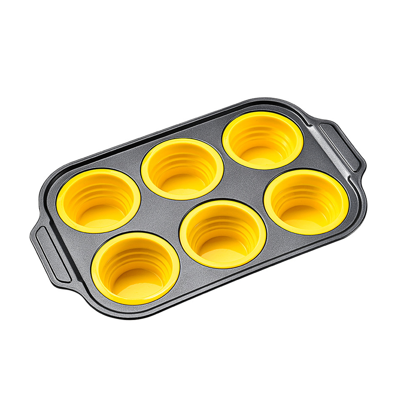 🌞Frühlingserwachen: 50% Rabatt!🧁 Zusammenklappbare Silikon-Muffinform – Antihaft & platzsparend für perfekte Backergebnisse