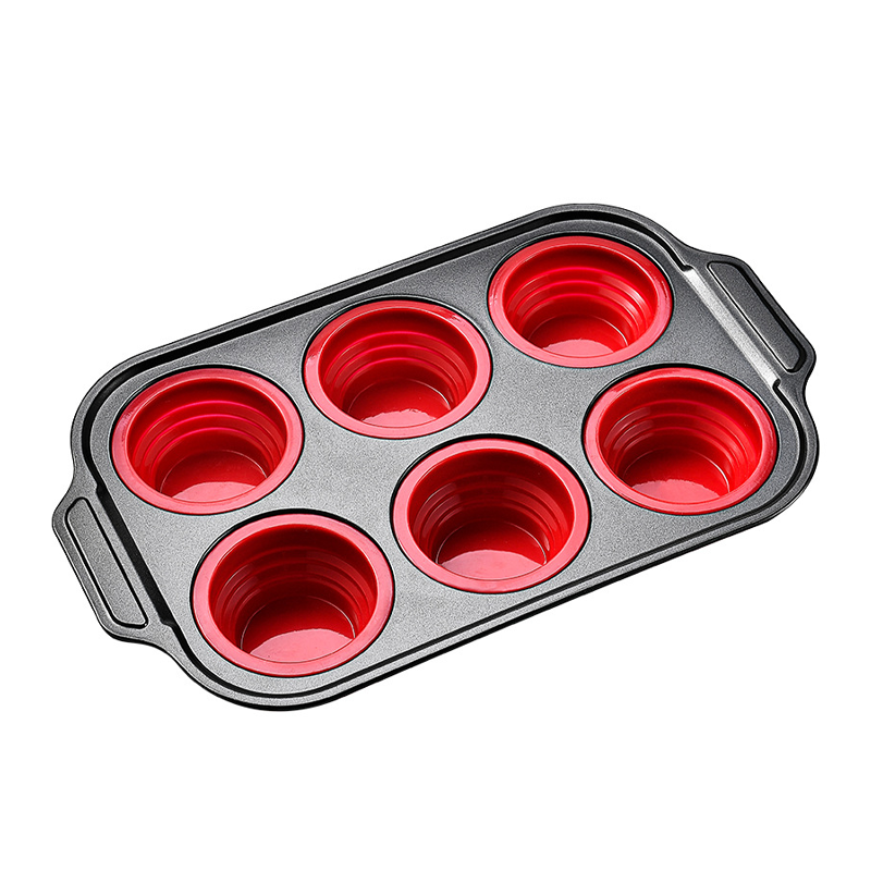 🌞Frühlingserwachen: 50% Rabatt!🧁 Zusammenklappbare Silikon-Muffinform – Antihaft & platzsparend für perfekte Backergebnisse