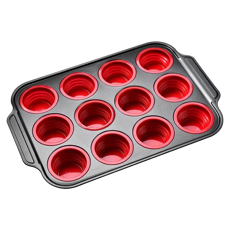 🌞Frühlingserwachen: 50% Rabatt!🧁 Zusammenklappbare Silikon-Muffinform – Antihaft & platzsparend für perfekte Backergebnisse