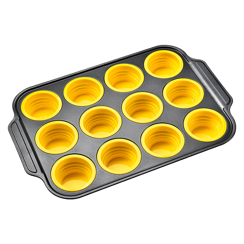 🌞Frühlingserwachen: 50% Rabatt!🧁 Zusammenklappbare Silikon-Muffinform – Antihaft & platzsparend für perfekte Backergebnisse