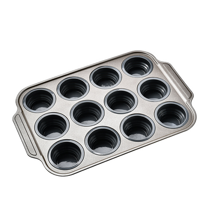 🌞Frühlingserwachen: 50% Rabatt!🧁 Zusammenklappbare Silikon-Muffinform – Antihaft & platzsparend für perfekte Backergebnisse