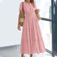 🌞Frühlingserwachen: 50% Rabatt!🌿 Damen Lässiges Maxikleid aus 100% Baumwolle – Sommerleicht, figurbetont & pflegeleicht für Strand & Brunch