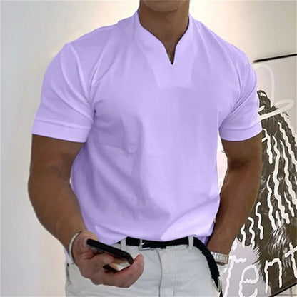 🌞Frühlingserwachen: 50% Rabatt!👔 Herren Business Kurzarm Fitness T-Shirt – Schmal geschnitten, UPF 50+ & atmungsaktiv für Athletik & Alltag