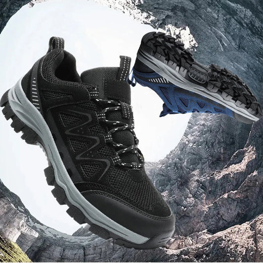 🌞Frühlingserwachen: 50% Rabatt!⛰️ Ultra-Leichte Outdoor Wanderschuhe für Herren | Atmungsaktiv, Rutschfest & Dämpfend