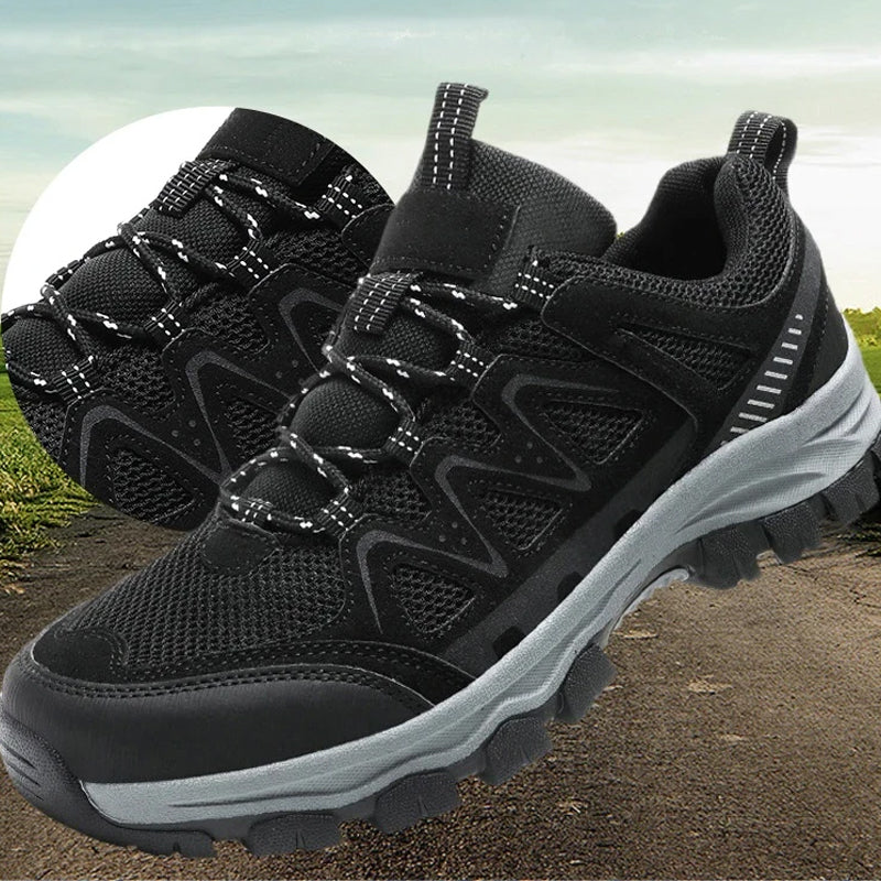 🌞Frühlingserwachen: 50% Rabatt!⛰️ Ultra-Leichte Outdoor Wanderschuhe für Herren | Atmungsaktiv, Rutschfest & Dämpfend