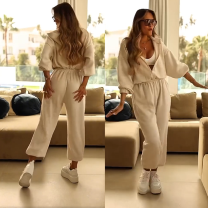 🌞Frühlingserwachen: 50% Rabatt!💎 Premium Baumwoll-Jumpsuit "Soft Breeze" – Dein ultimatives Wohlfühl-Outfit mit Kapuze