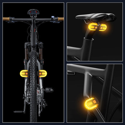 🌞Frühlingserwachen: 50% Rabatt!🚴 Fahrradrücklicht mit drahtloser Fernbedienung – Blinker, Warnlicht & USB-Ladung für maximale Sicherheit (30 Gelb- + 8 Rot-LEDs)