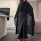 🌞Frühlingserwachen: 50% Rabatt!✨Elegantes Damen Cape-Kleid & Schal-Set – Fließendes Design, Zweiteilig & Vielseitig für Fest & Gala