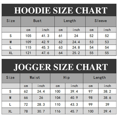 🌞Frühlingserwachen: 50% Rabatt!👖 Damen 2-Teilig Fleece Set – Leicht & Frisch für Frühling – Kapuzenjacke & Jogginghose, Lässiger Stil für jeden Tag