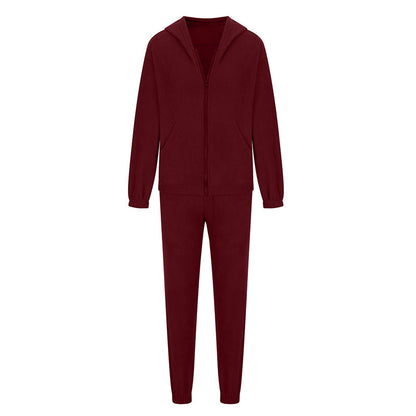 🌞Frühlingserwachen: 50% Rabatt!👖 Damen 2-Teilig Fleece Set – Leicht & Frisch für Frühling – Kapuzenjacke & Jogginghose, Lässiger Stil für jeden Tag