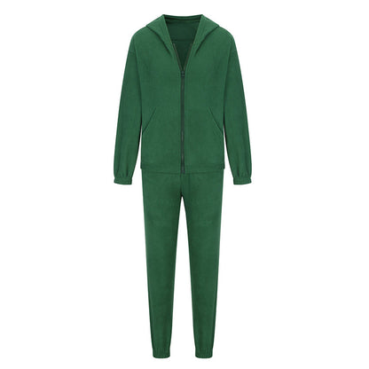 🌞Frühlingserwachen: 50% Rabatt!👖 Damen 2-Teilig Fleece Set – Leicht & Frisch für Frühling – Kapuzenjacke & Jogginghose, Lässiger Stil für jeden Tag