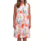 🌞Frühlingserwachen: 50% Rabatt!✨ Damen Ärmelloses Plissé-Midikleid mit Blumenprint