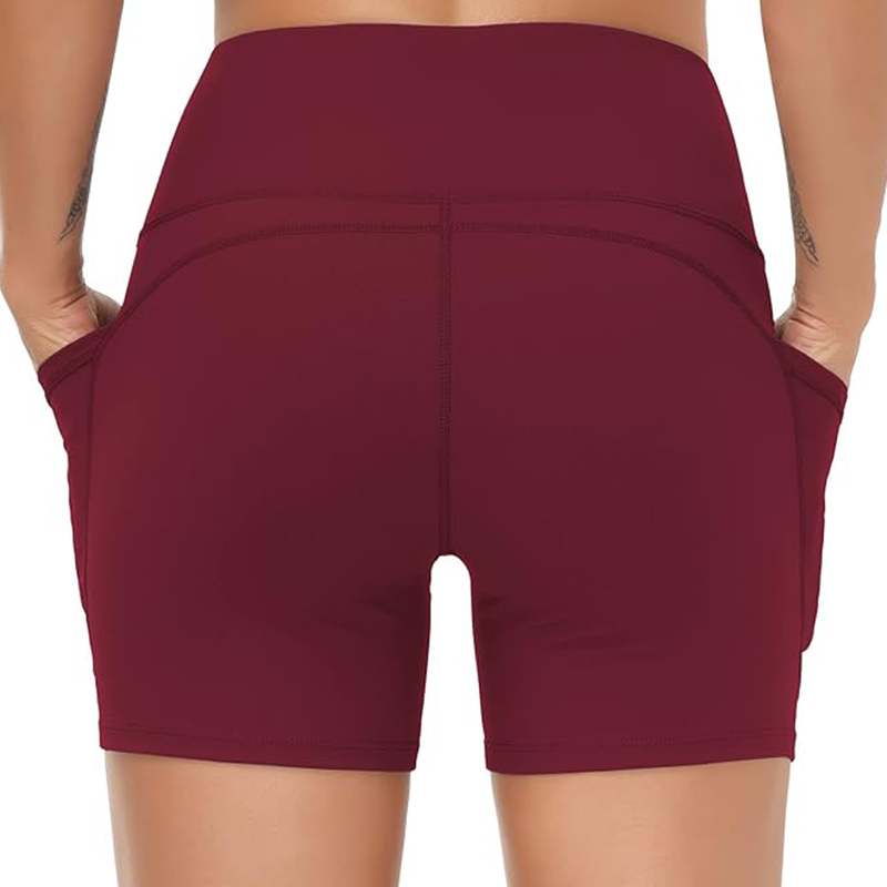 Women's High-Waist Tummy Control Yoga Shorts