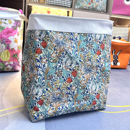 🌞Frühlingserwachen: 50% Rabatt!🧺Große Faltbare Aufbewahrungsbox aus Canvas – 120L Fassungsvermögen, Staub- & Feuchtigkeitsschutz, Praktische Tragegriffe für Kleidung & Bettwäsche (50x40x60cm）