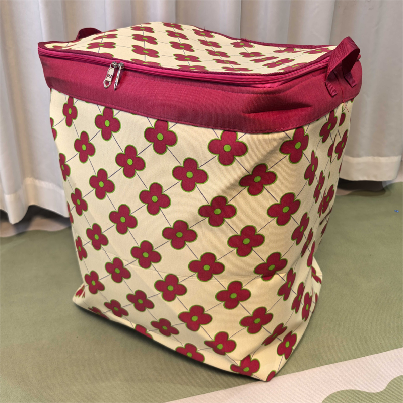 🌞Frühlingserwachen: 50% Rabatt!🧺Große Faltbare Aufbewahrungsbox aus Canvas – 120L Fassungsvermögen, Staub- & Feuchtigkeitsschutz, Praktische Tragegriffe für Kleidung & Bettwäsche (50x40x60cm）