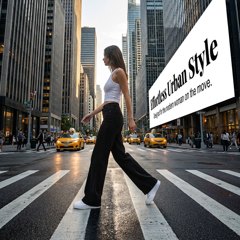 🌞Frühlingserwachen: 50% Rabatt!✨ Elegante High-Waist Wide-Leg Jeans für Damen | Figurschmeichelnd, Atmungsaktiv & Ultra Bequem