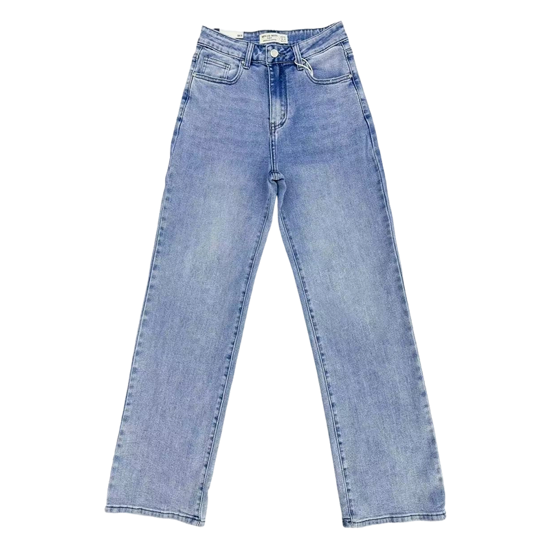 🌞Frühlingserwachen: 50% Rabatt!✨ Elegante High-Waist Wide-Leg Jeans für Damen | Figurschmeichelnd, Atmungsaktiv & Ultra Bequem
