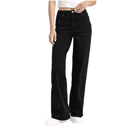 🌞Frühlingserwachen: 50% Rabatt!✨ Elegante High-Waist Wide-Leg Jeans für Damen | Figurschmeichelnd, Atmungsaktiv & Ultra Bequem