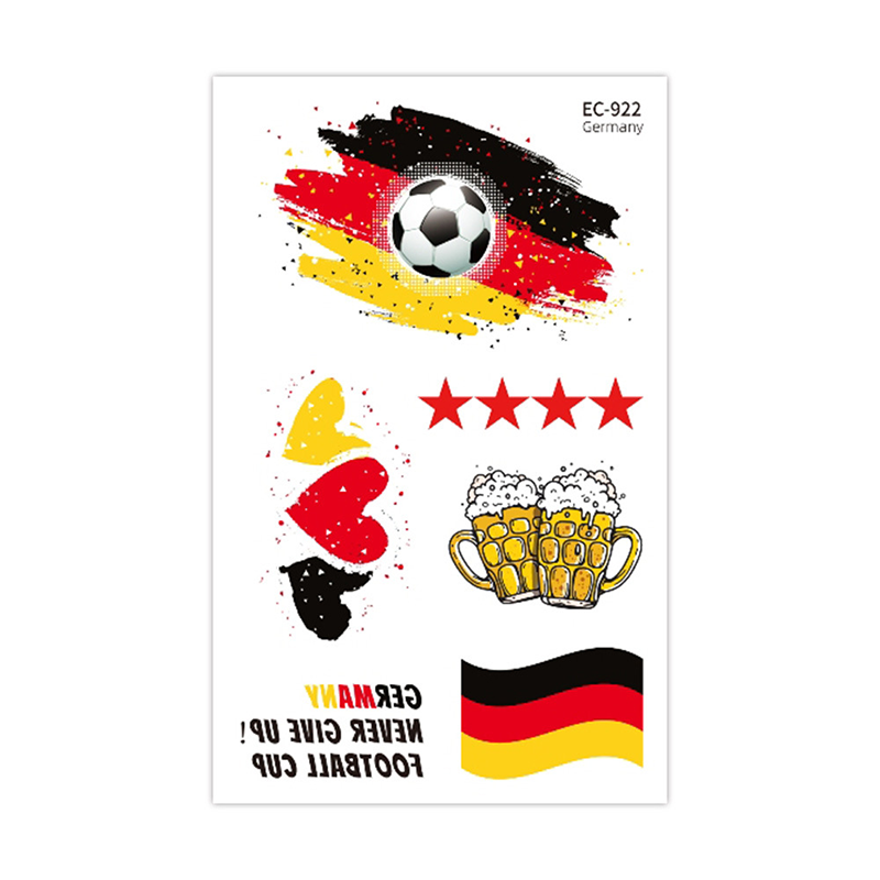 🌞Frühlingserwachen: 50% Rabatt!✨⚽ WM 2026 Flaggen-Tattoos | Wasserdichte Temporäre Fußball-Tattoos | Die Saubere Alternative zu Schminke (Gesicht & Körper)
