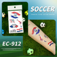🌞Frühlingserwachen: 50% Rabatt!✨⚽ WM 2026 Flaggen-Tattoos | Wasserdichte Temporäre Fußball-Tattoos | Die Saubere Alternative zu Schminke (Gesicht & Körper)