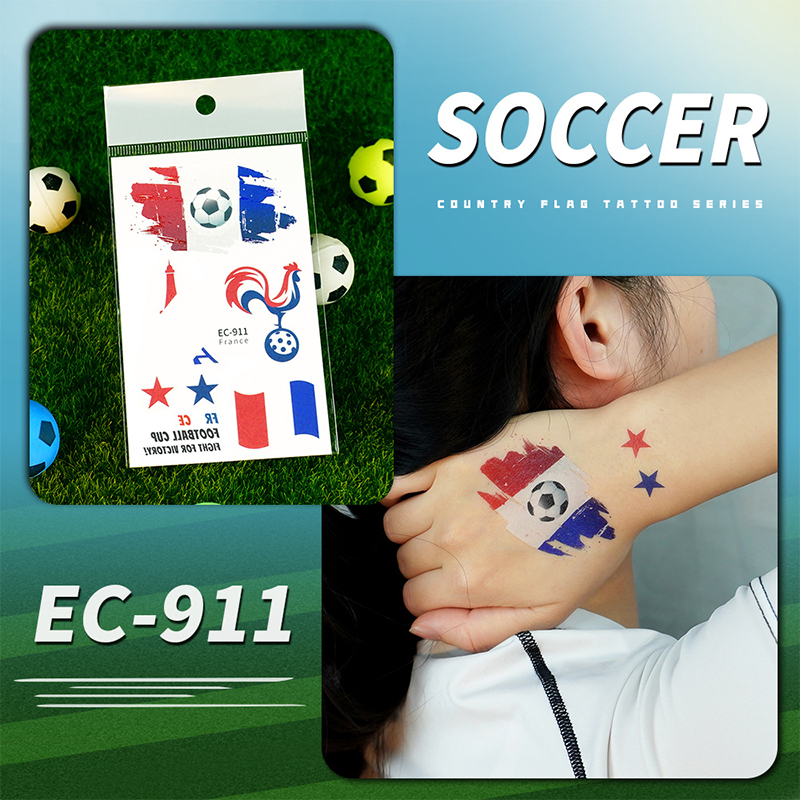 🌞Frühlingserwachen: 50% Rabatt!✨⚽ WM 2026 Flaggen-Tattoos | Wasserdichte Temporäre Fußball-Tattoos | Die Saubere Alternative zu Schminke (Gesicht & Körper)