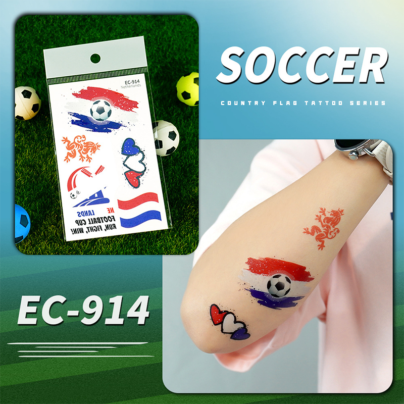 🌞Frühlingserwachen: 50% Rabatt!✨⚽ WM 2026 Flaggen-Tattoos | Wasserdichte Temporäre Fußball-Tattoos | Die Saubere Alternative zu Schminke (Gesicht & Körper)