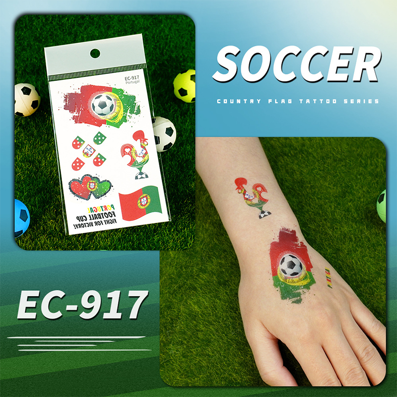 🌞Frühlingserwachen: 50% Rabatt!✨⚽ WM 2026 Flaggen-Tattoos | Wasserdichte Temporäre Fußball-Tattoos | Die Saubere Alternative zu Schminke (Gesicht & Körper)
