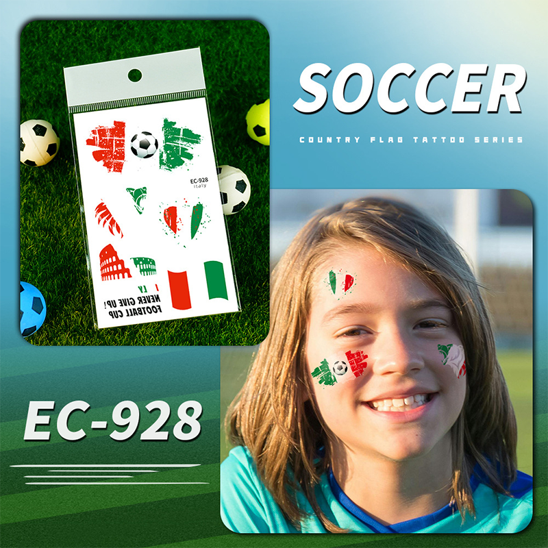🌞Frühlingserwachen: 50% Rabatt!✨⚽ WM 2026 Flaggen-Tattoos | Wasserdichte Temporäre Fußball-Tattoos | Die Saubere Alternative zu Schminke (Gesicht & Körper)