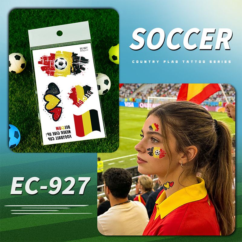 🌞Frühlingserwachen: 50% Rabatt!✨⚽ WM 2026 Flaggen-Tattoos | Wasserdichte Temporäre Fußball-Tattoos | Die Saubere Alternative zu Schminke (Gesicht & Körper)