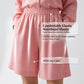 🌞Frühlingserwachen: 50% Rabatt!✨"Pyjama-Chic" Lounge-Set: Seidenweicher Zweiteiler mit Hemd & Bermuda-Shorts