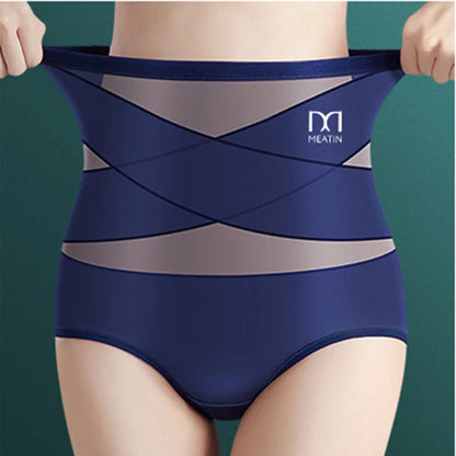 🌞Frühlingserwachen: 50% Rabatt!💎Unsichtbarer Bauch-Weg-Zauber: Nahtlose Ice-Silk Shaping-Hose mit Kreuz-Kompression