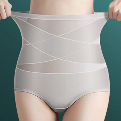 🌞Frühlingserwachen: 50% Rabatt!💎Unsichtbarer Bauch-Weg-Zauber: Nahtlose Ice-Silk Shaping-Hose mit Kreuz-Kompression