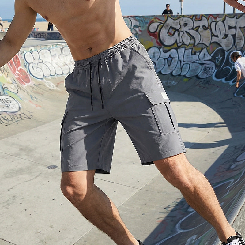 🌞Frühlingserwachen: 50% Rabatt!💎Herren Cargo-Shorts – Atmungsaktiv, Schnelltrocknend & Maximaler Komfort durch Gummizug