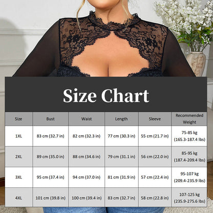 🌞Frühlingserwachen: 50% Rabatt!💎Verführerischer Plus-Size Bodysuit mit Korsett-Stäbchen – Perfekter Halt für Deine Kurven