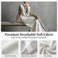 🌞Frühlingserwachen: 50% Rabatt!🎉Minimalistisches Design-Kleid "Linear Chic" – Zeitlose Silhouette & Hoher Kragen