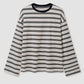🌞Frühlingserwachen: 50% Rabatt!🎉Klassisches Langarmshirt mit Retro-Streifen: Knitterfrei, Weich & Vielseitig