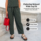 Summer Gingham Print Tank and Trousers Outfit