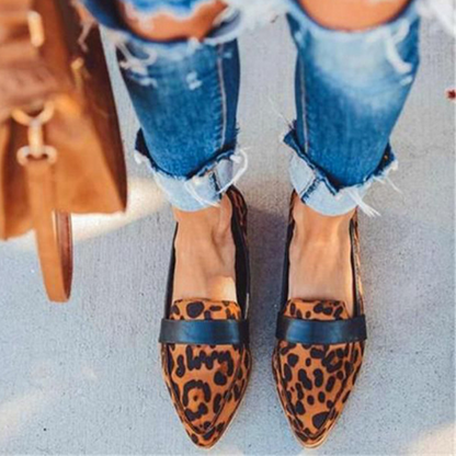 🌞Frühlingserwachen: 50% Rabatt!🪄Luxuriöse Damen-Loafer mit spitzen Zehen – Klassische Flats im Wildleder-Look – Bequeme Passform