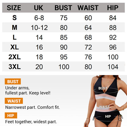 🌞Frühlingserwachen: 50% Rabatt!🪄Color-Block Shaping-Bikini: Push-up Halt & Buttery-Soft Stretch | Sommer 2026
