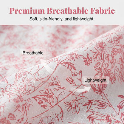 Elegantes V-Ausschnitt Midikleid mit Premium-Drape – Blumiges Stufenkleid