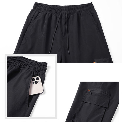🌞Frühlingserwachen: 50% Rabatt!☁Bequeme Straight-Leg Cargo mit elastischem Kordelzug – Dein Allrounder für Alltag & Outdoor