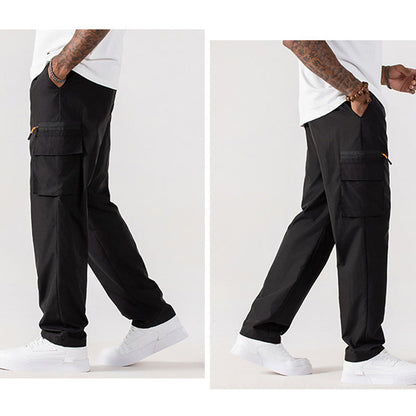 🌞Frühlingserwachen: 50% Rabatt!☁Bequeme Straight-Leg Cargo mit elastischem Kordelzug – Dein Allrounder für Alltag & Outdoor