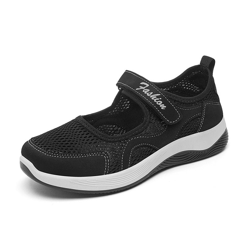 Leichte, lässige Damen-Flachschuhe aus Mesh