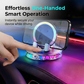📱 RGB-Autohalterung für das Handy ✅ Automatische Befestigung & kabelloses Laden | Sicheres Fahren mit einer Hand 🚗